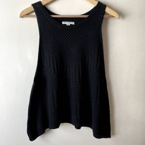 Black knit American Eagle outfitters tank